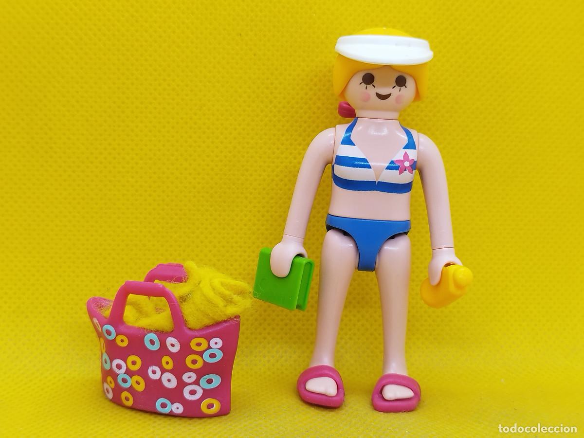 Playmobil: Playmobil Chica con toalla Special REF 4695