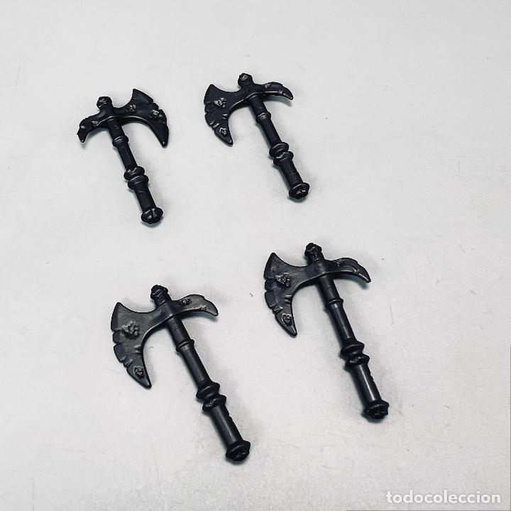 Playmobil: PLAYMOBIL gris oscura hacha pirata fantasma