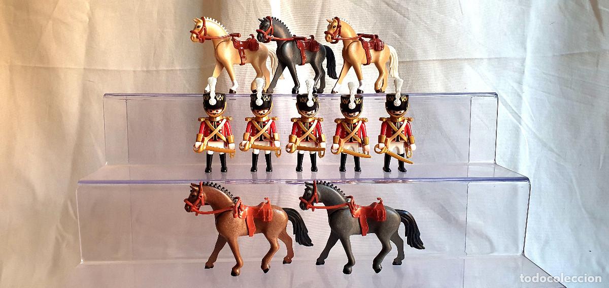 Playmobil: Playmobil 5 Husar Dragoner Soldados Ingleses napoleonicos dragones guerra