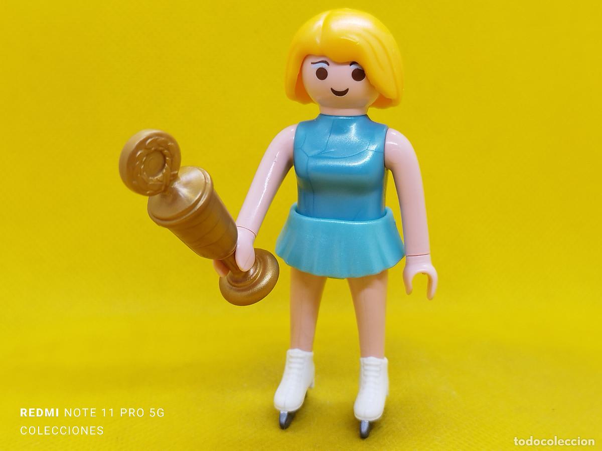Playmobil: Playmobil Patinadora con trofeo