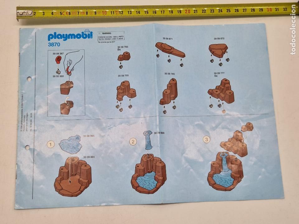 Playmobil: Playmobil instrucciones 3870 poblado indio