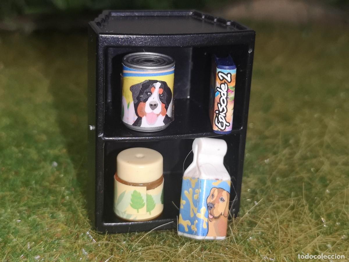 Playmobil: Playmobil mueble despensa comida perro animal casa LOTE cit124
