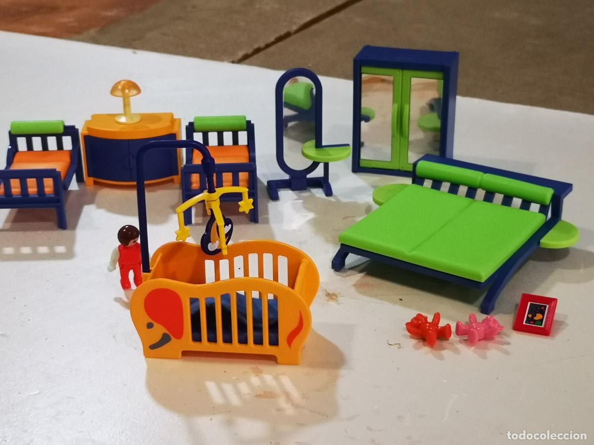Playmobil: Playmobil habitaci&oacute;n adultos bebes casa familia city LOTE ciu15