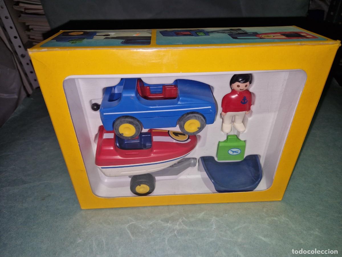 Playmobil: Playmobil 6706. Coche remolque barco.