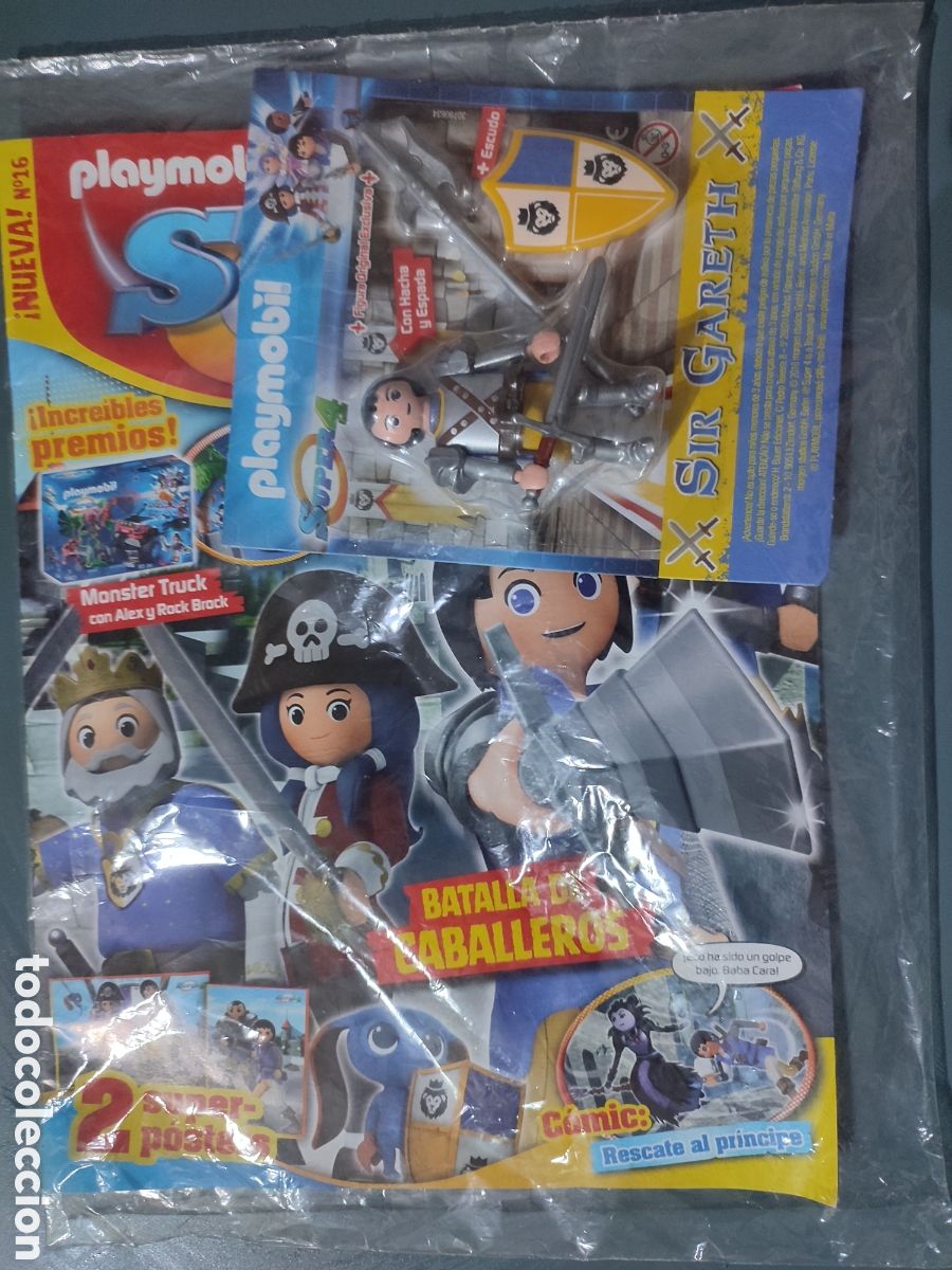 Playmobil: Revista Playmobil Num 16 .Con figura.Precintada