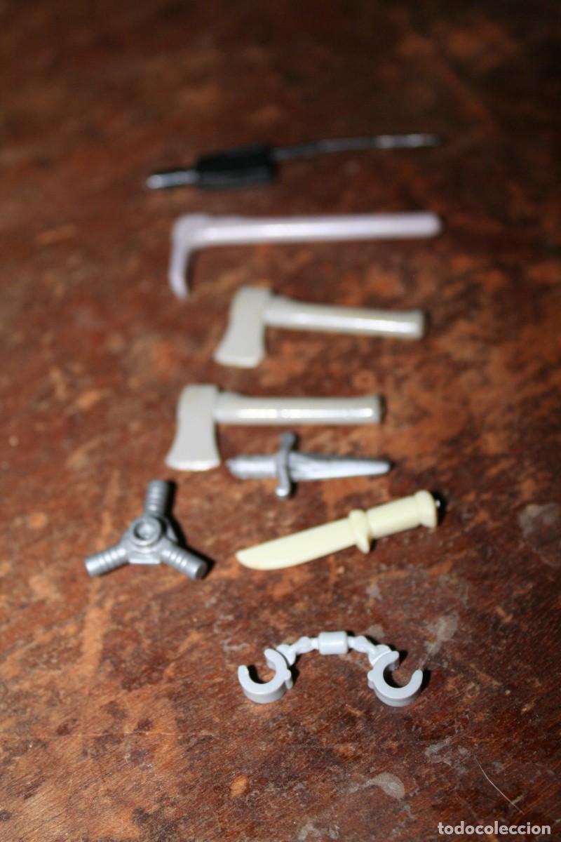 Playmobil: hachas armas MU&Ntilde;ECO PLAYMOBIL