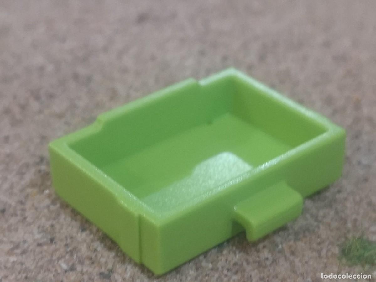 Playmobil: Playmobil cajon mueble verde casa city complementos LOTE cit23