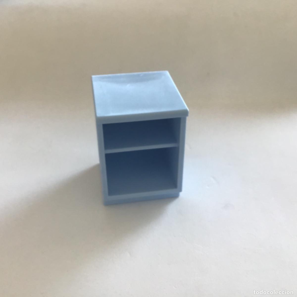 Playmobil: Playmobil Ref. 5167 6557 Mueble bajo azul claro. N2