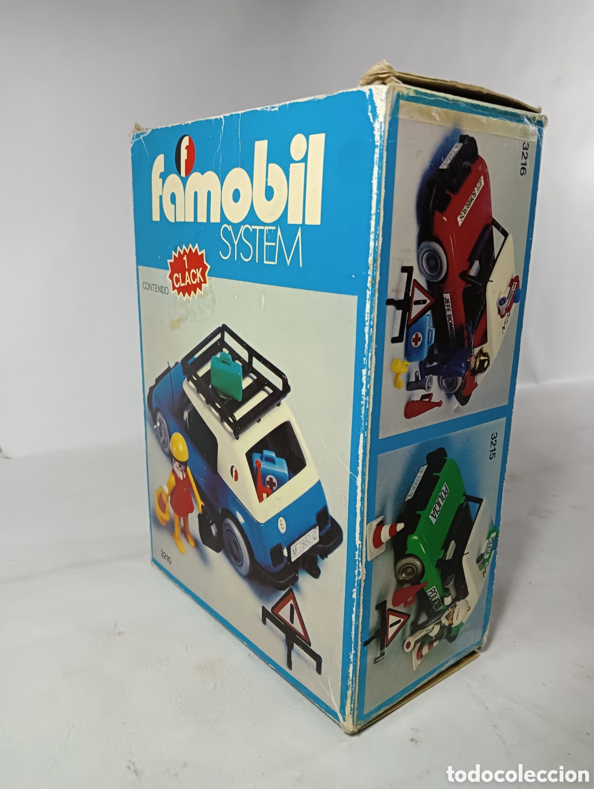 playmobil balda o estante azul con huecos para - Comprar Playmobil no  todocoleccion