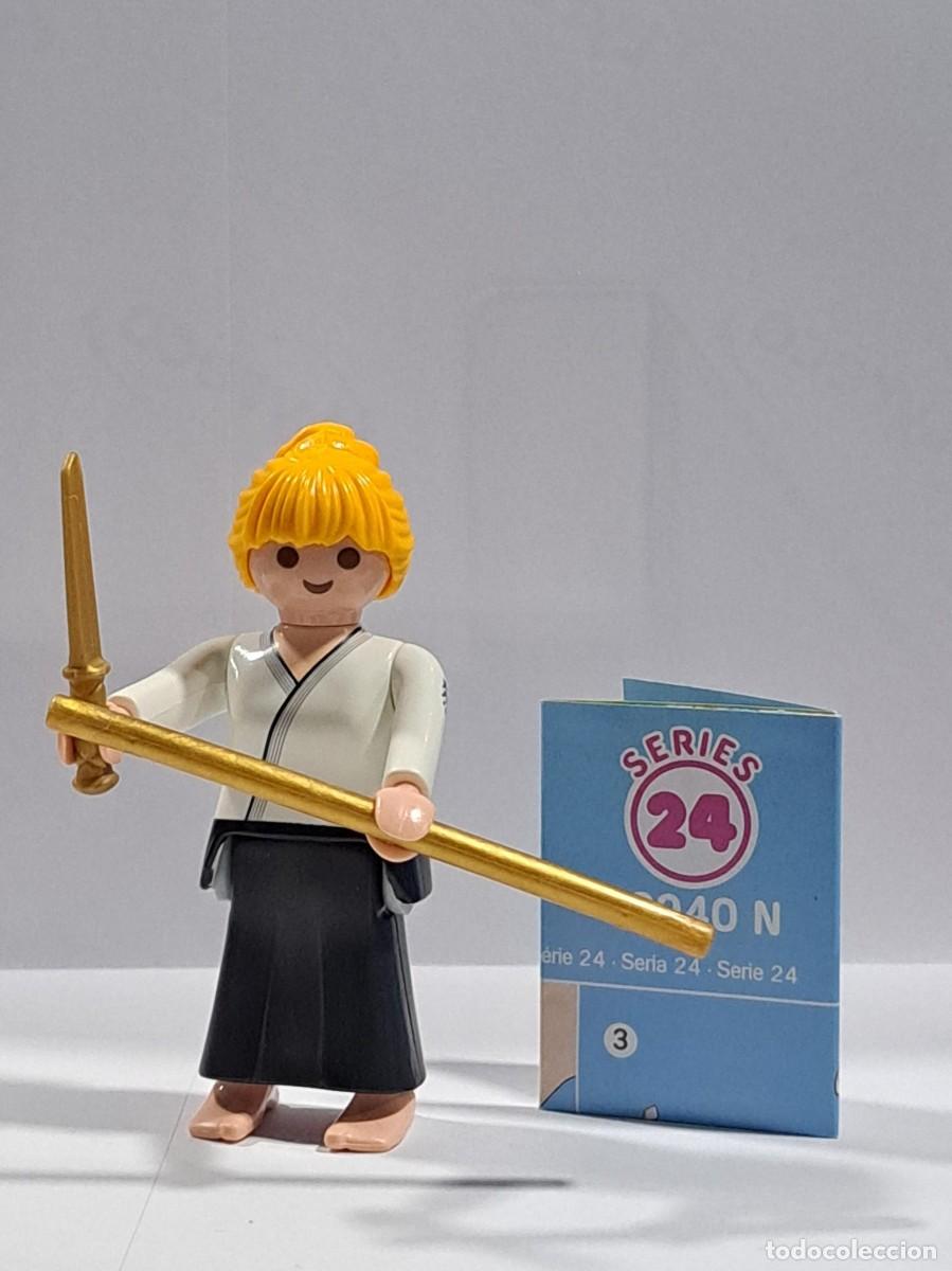 Playmobil: PLAYMOBIL SERIE 24 FIGURA MUJER ARTES MARCIALES 20/4/23