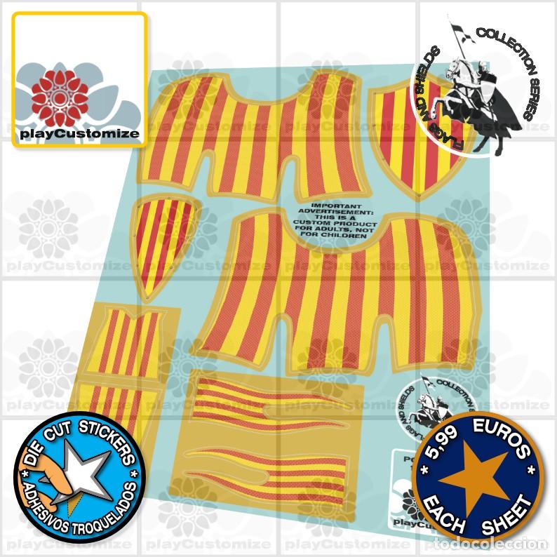 Playmobil: Playmobil: stickers / Aufkleber-gualdrapas / caparisons / Pferdedecken-medieval