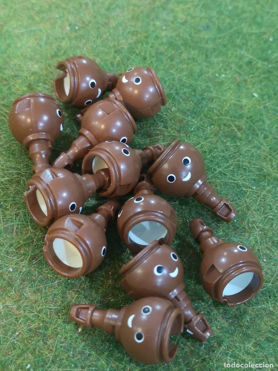 Playmobil: Playmobil lote cabezas negros zulus masai sabana LOTE cit257