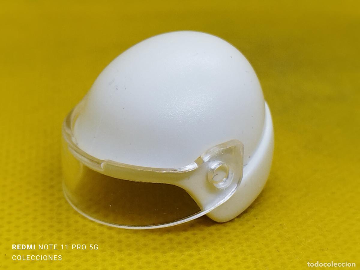 Playmobil: Playmobil Casco blanco con visera