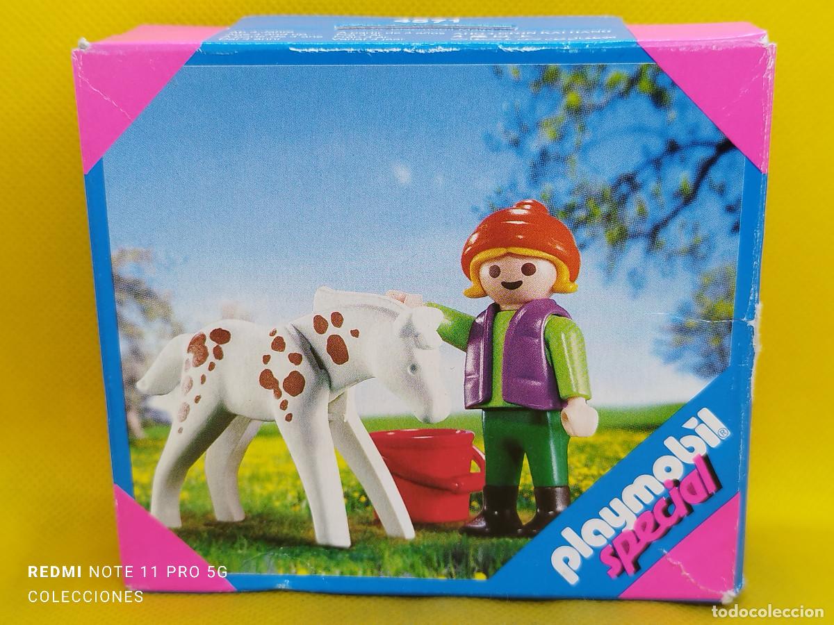 Playmobil: Playmobil Ni&ntilde;a con potro Special REF 4571