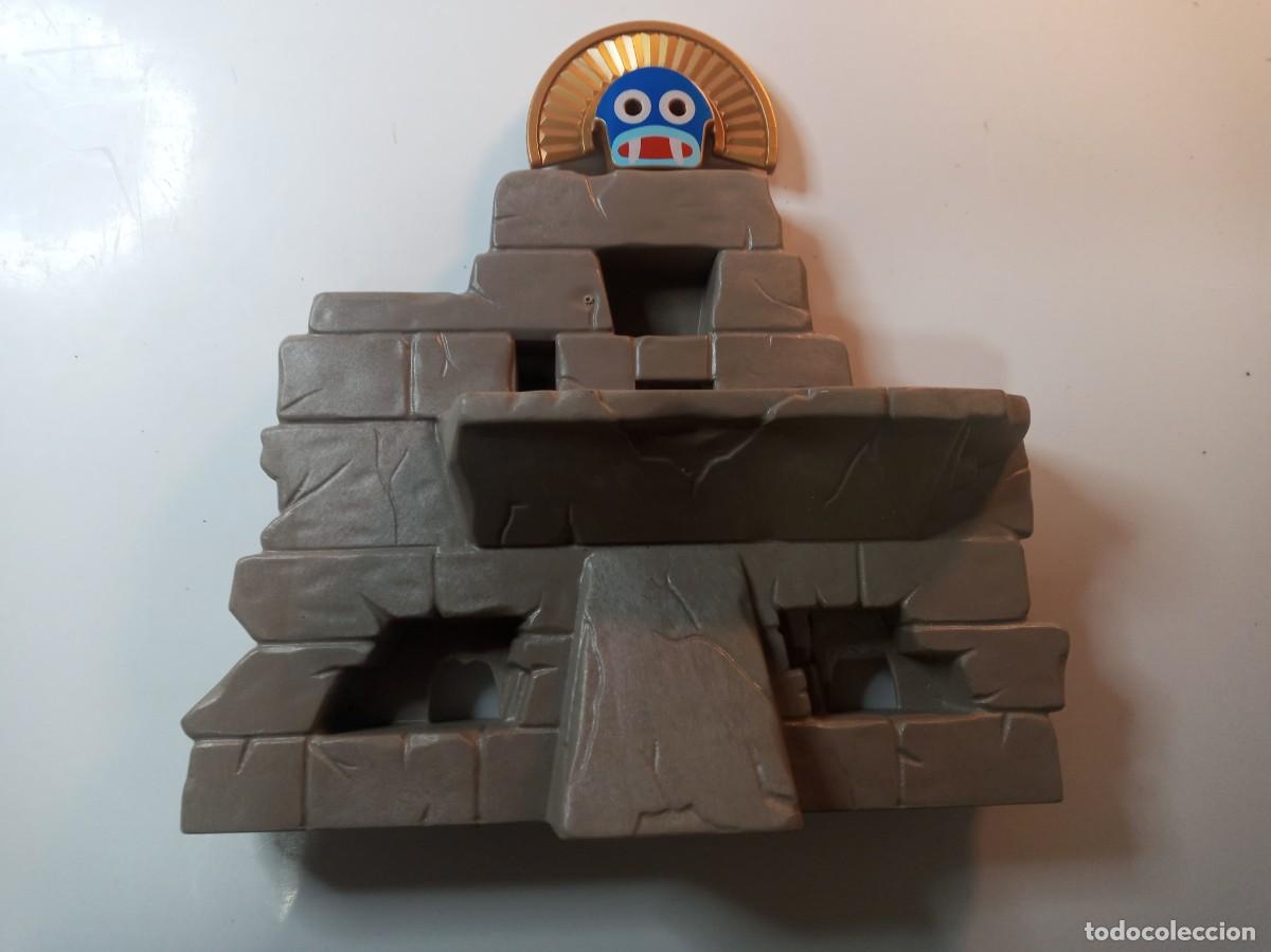 Playmobil: Playmobil, muro azteca con m&aacute;scara - Foto 1