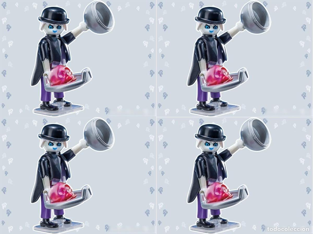 Playmobil: LOTE DE 4x Playmobil 9146 Mayordomo Fantasma. FIGURAS SUELTAS, YA MONTADAS!!.