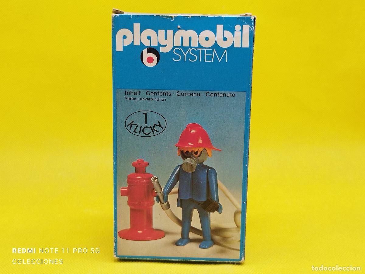 Playmobil: Playmobil Bombero con boca de incendios REF 3367 - Foto 1