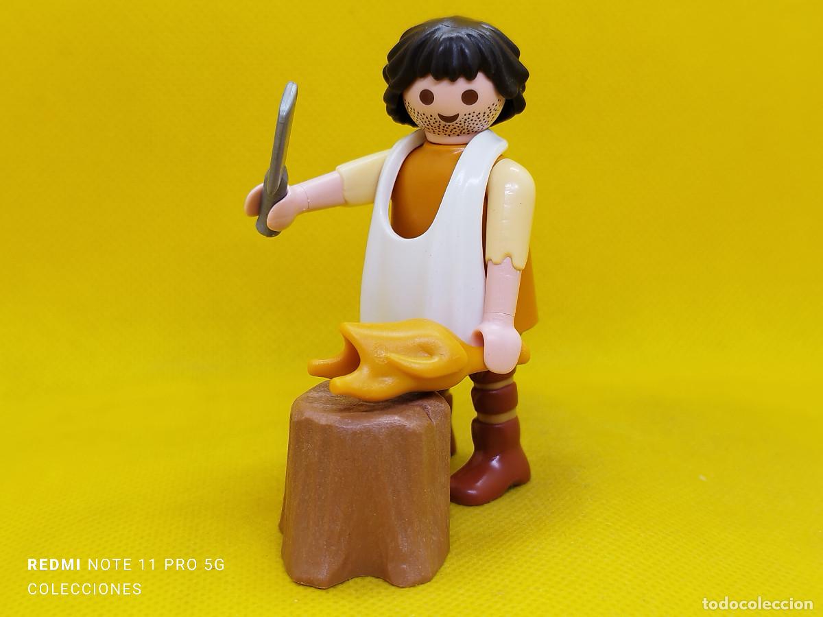 Playmobil: Playmobil Carnicero medieval con pollo