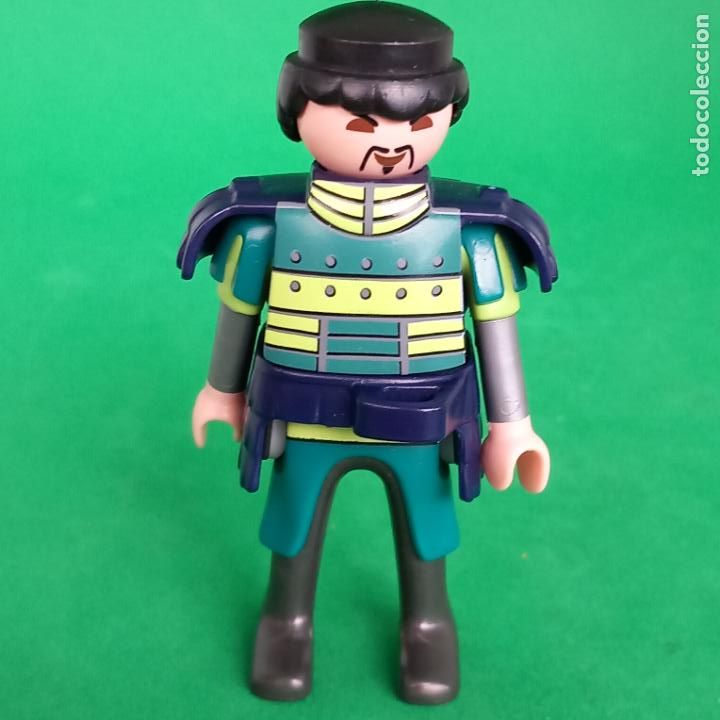 Playmobil: Playmobil 5481 Samur&aacute;i samuray verde con cintur&oacute;n 2004 - Foto 1