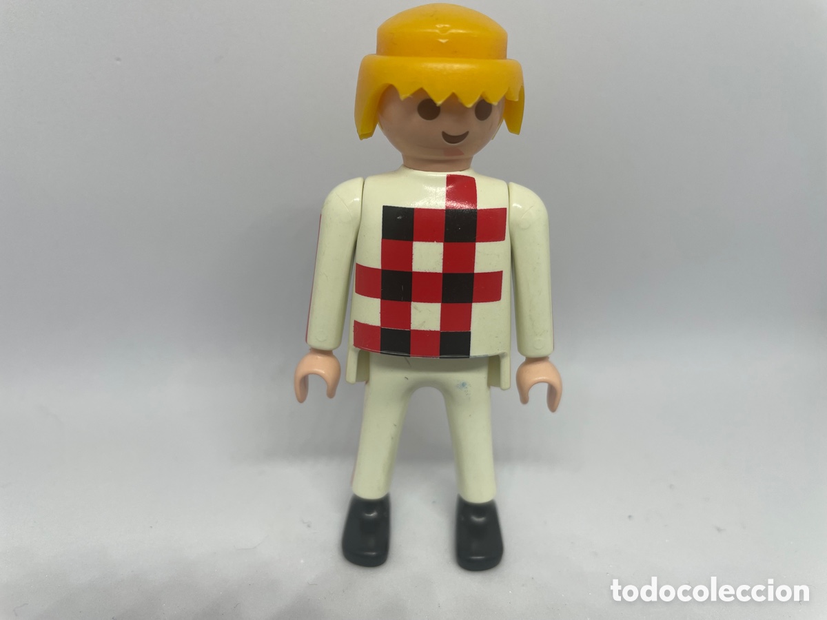 Playmobil: Playmobil chico traje cuadros