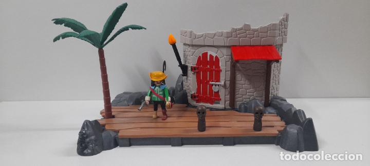 Decorado Pirata - Figura y Complementos. Realizado por Playmobil. Segun Fotos