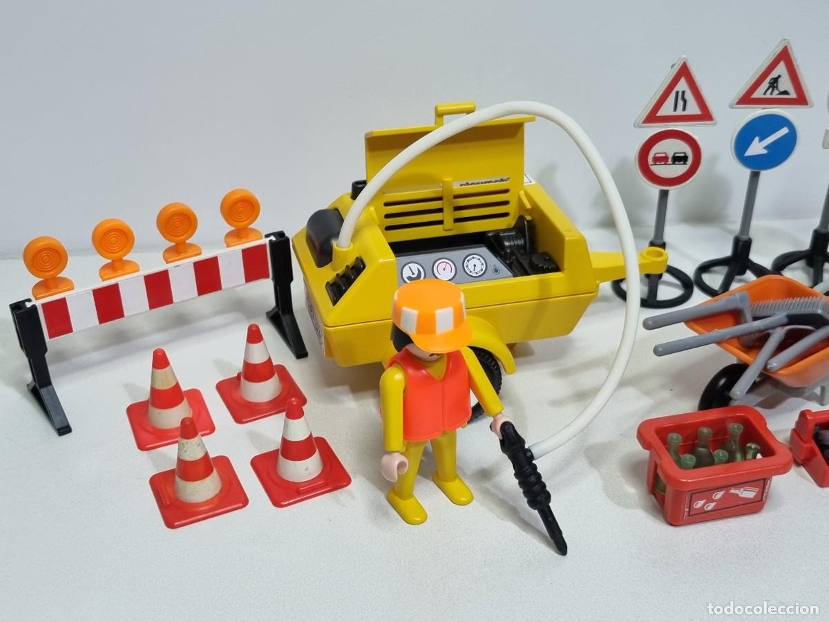 Ouvriers de travaux publics - Playmobil Chantier 3745