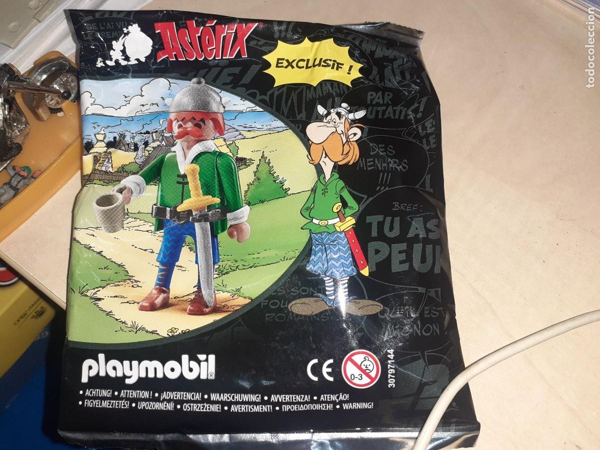 Playmobil: Playmobil.Personaje de Asterix y Obelix exclusivo.