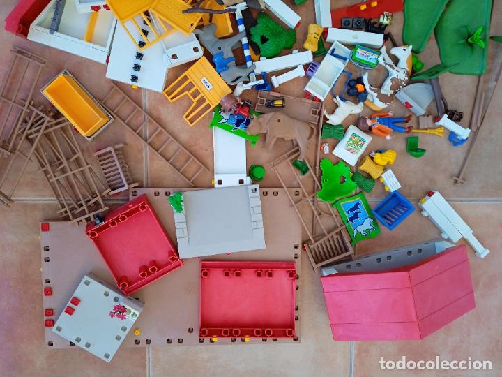 Playmobil: GRAN LOTE PLAYMOBIL FIGURAS Y COMPLEMENTOS GRANJA - Foto 2