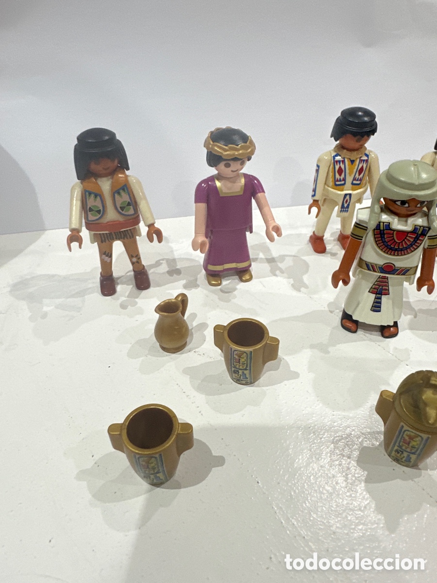 Playmobil: Lote Playmobil figuras egipcias e indios - Foto 2