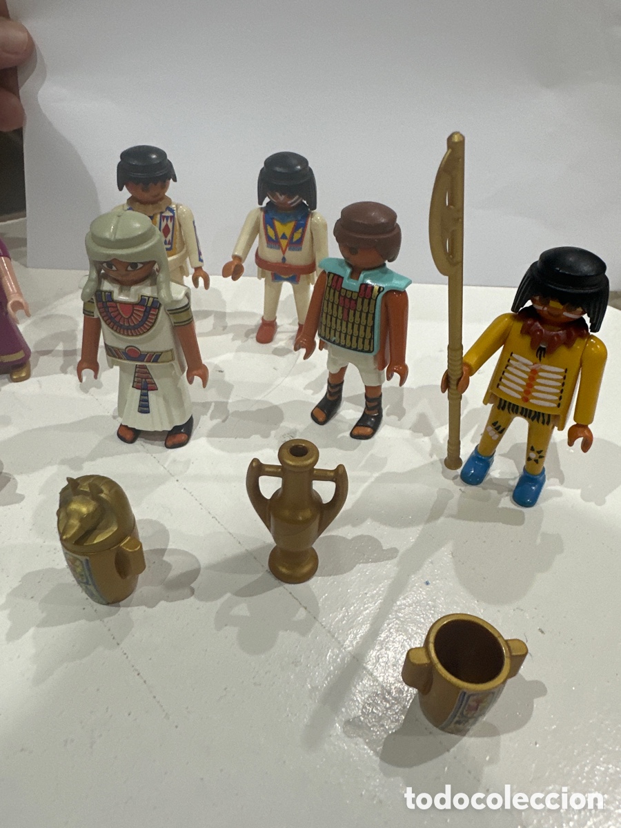 Playmobil: Lote Playmobil figuras egipcias e indios - Foto 3