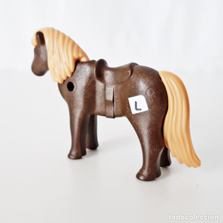 playmobil poney marron 2
