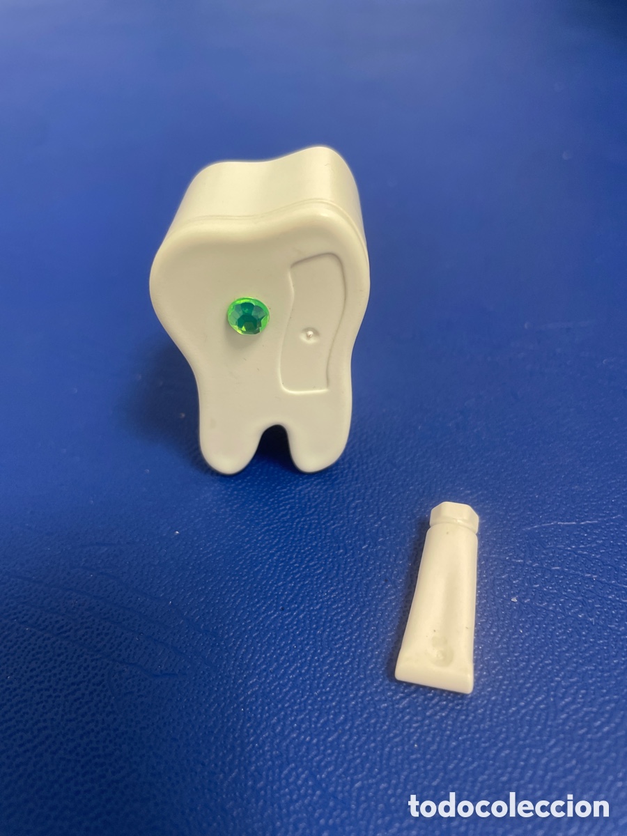 Playmobil: Playmobil muela rat&oacute;n P&eacute;rez diente dentista pasta fluor