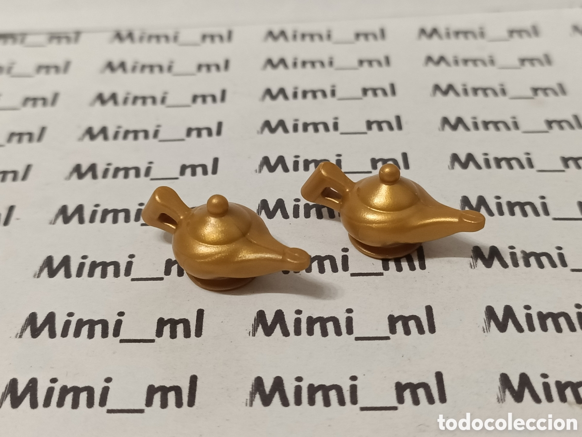 Playmobil: Playmobil 2 lamparas doradas genio tesoro