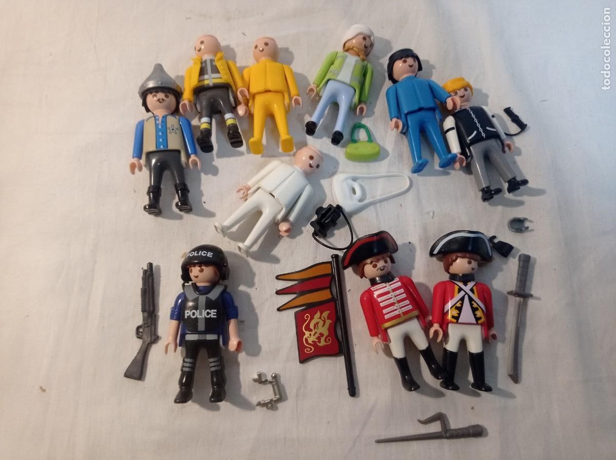 Playmobil: Lote colecci&oacute;n Playmobil famobil variado