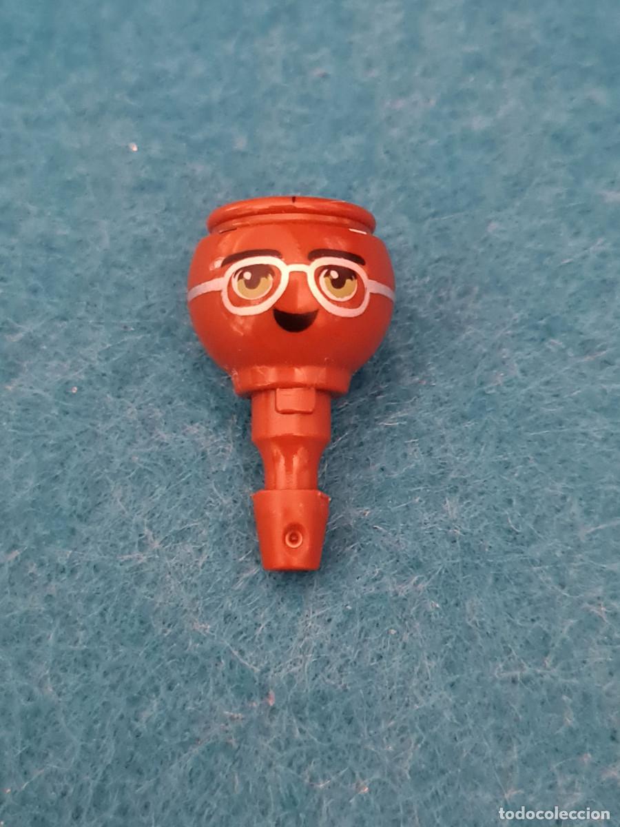 Playmobil: Playmobil cabeza hombre africano con gafas ojos verdes city ciudad victoriano oeste