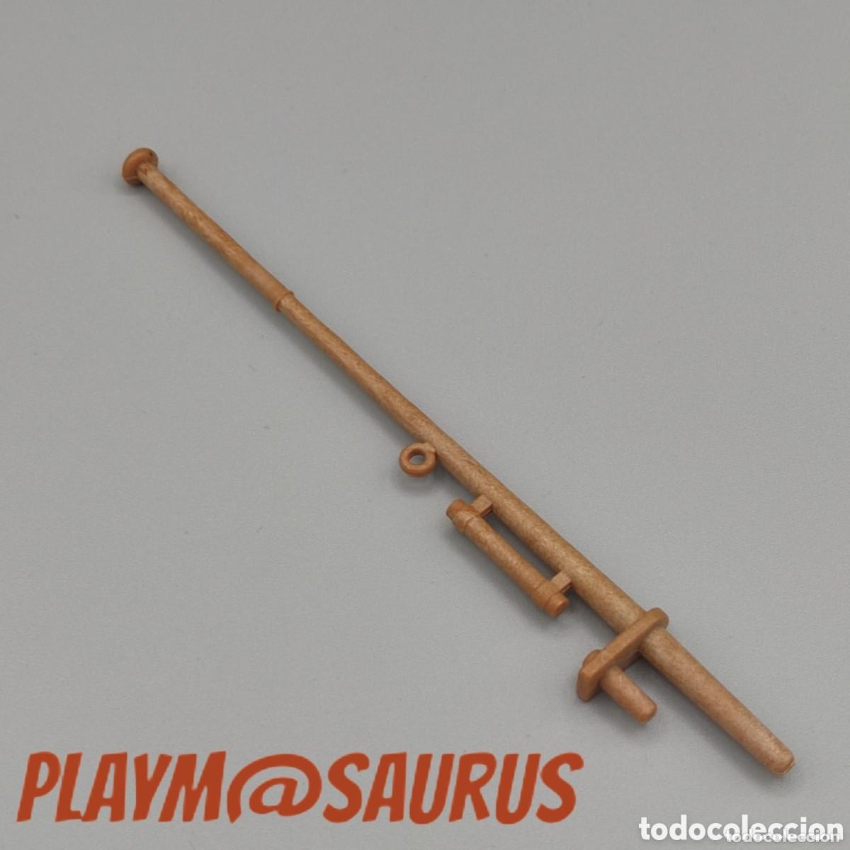 Playmobil: PLAYMOBIL dificil intacto palo bandera punta cofa barco pirata galeon mastil 3550 3750 3053 famobil