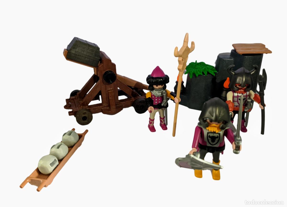 Playmobil: PLAYMOBIL BARBAROS CON CATAPULTA REF. 4438 - Foto 7