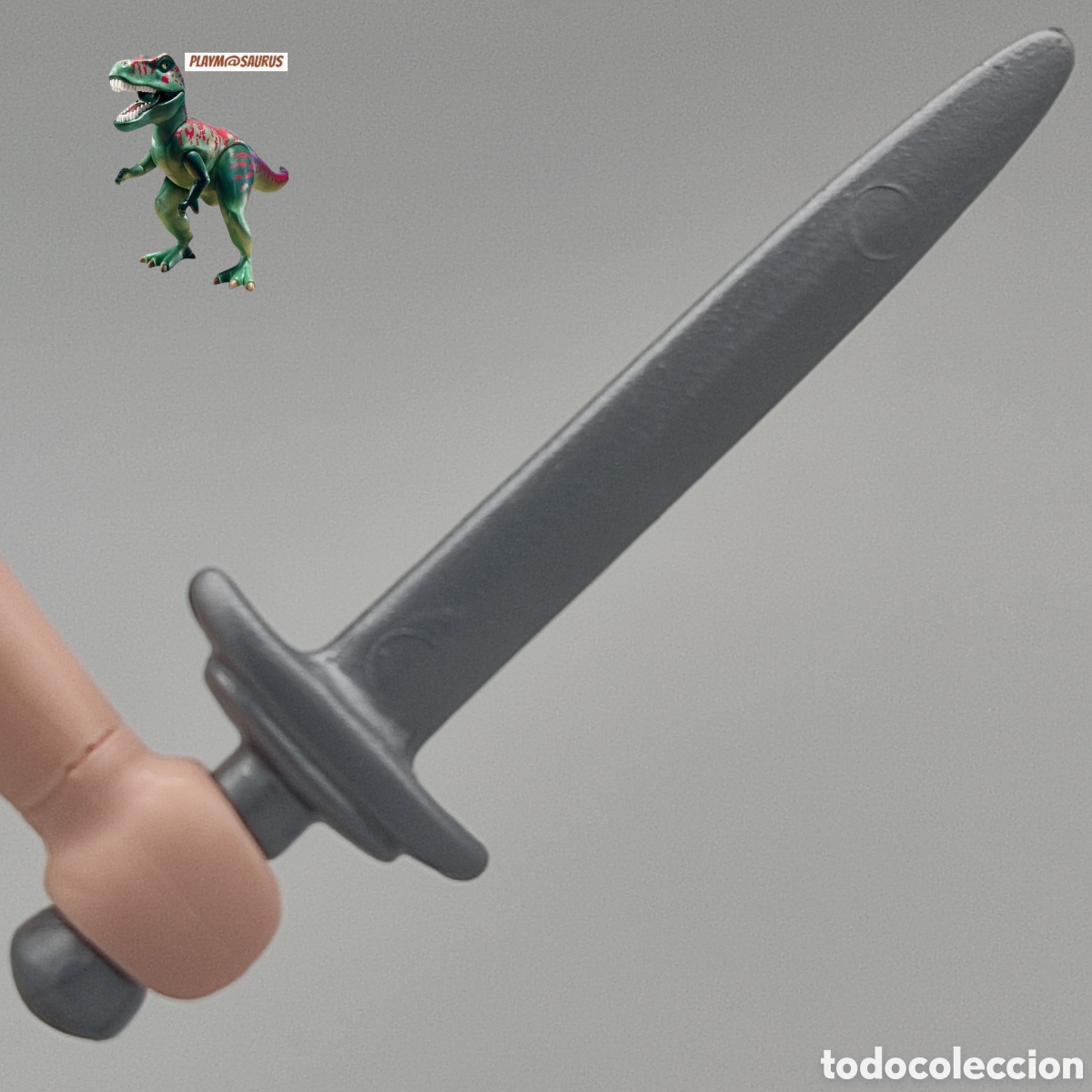 Playmobil: Playmobil espada gris caballero medieval guerrero vikingo pirata 4436 4694 4768 5240 5409 5814