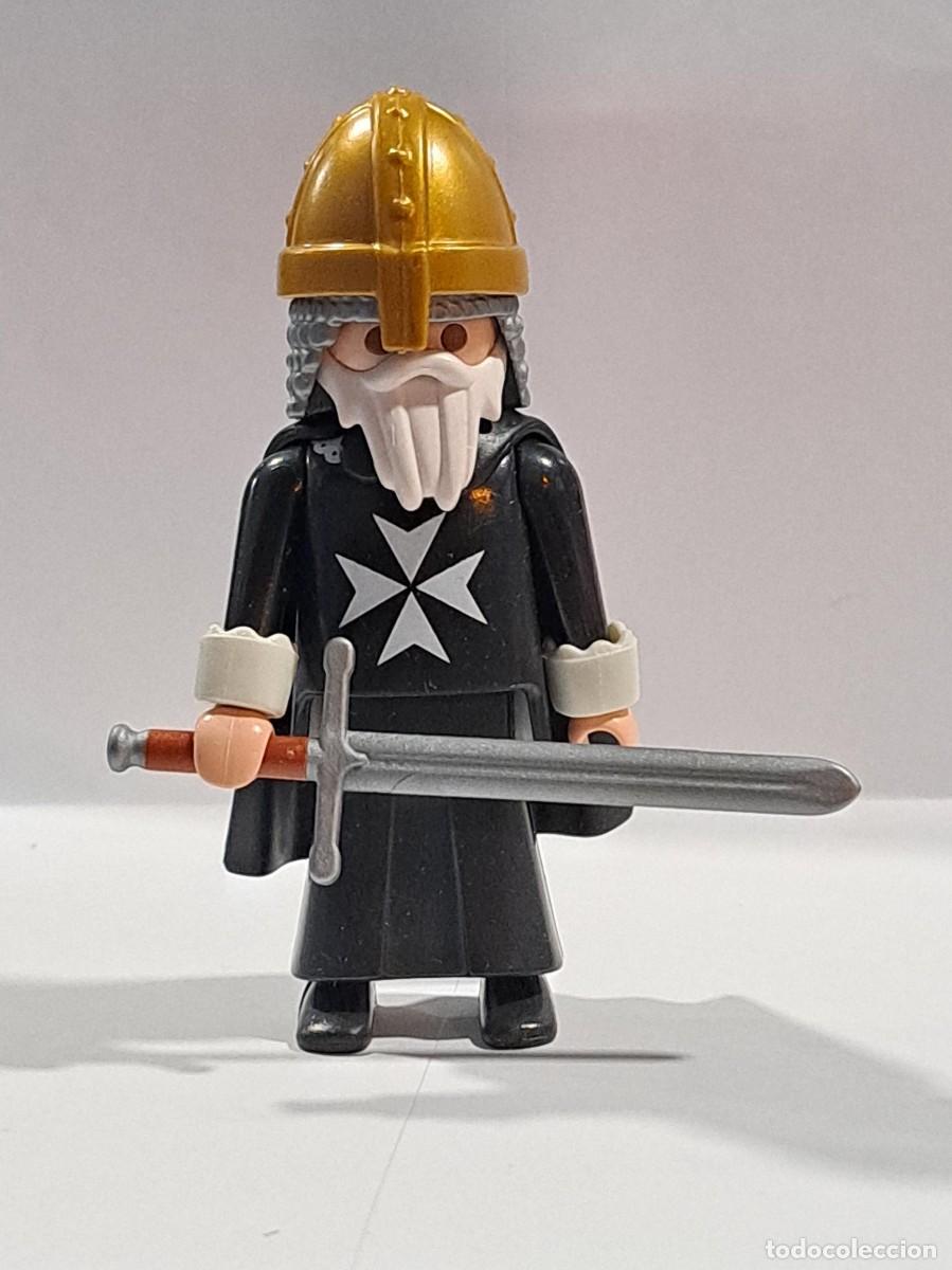 Playmobil: PLAYMOBIL CABALLERO MALTES BARBA BLANCA - 16/6/2