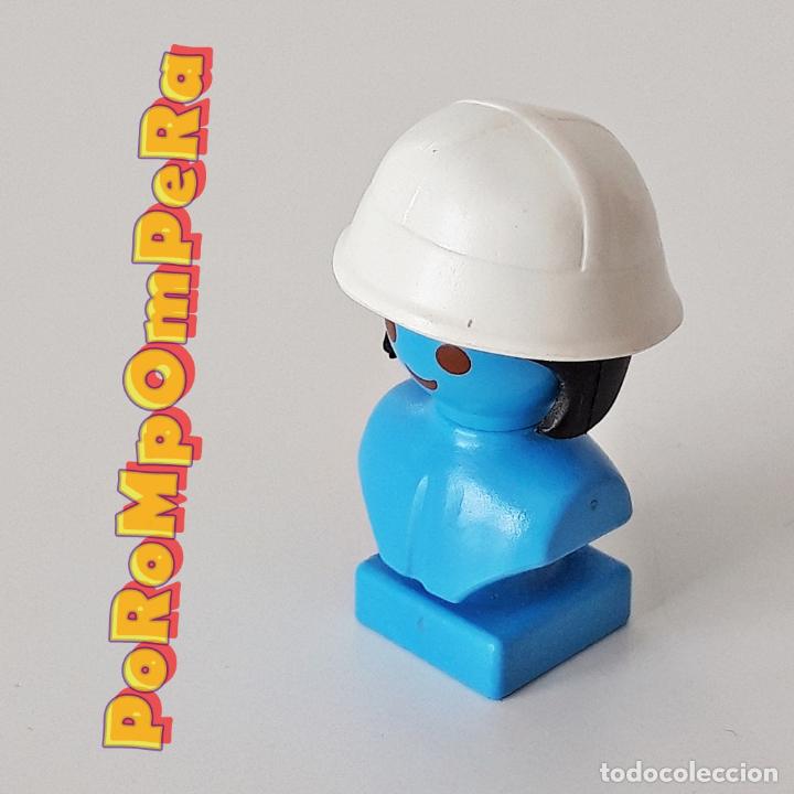 Playmobil: PLAYMOBIL GORRO BLANCO 1&ordf; &Eacute;POCA SIMILAR 3310 ? SOMBRERO CHICA CICLISTA A&Ntilde;OS 80 GR2