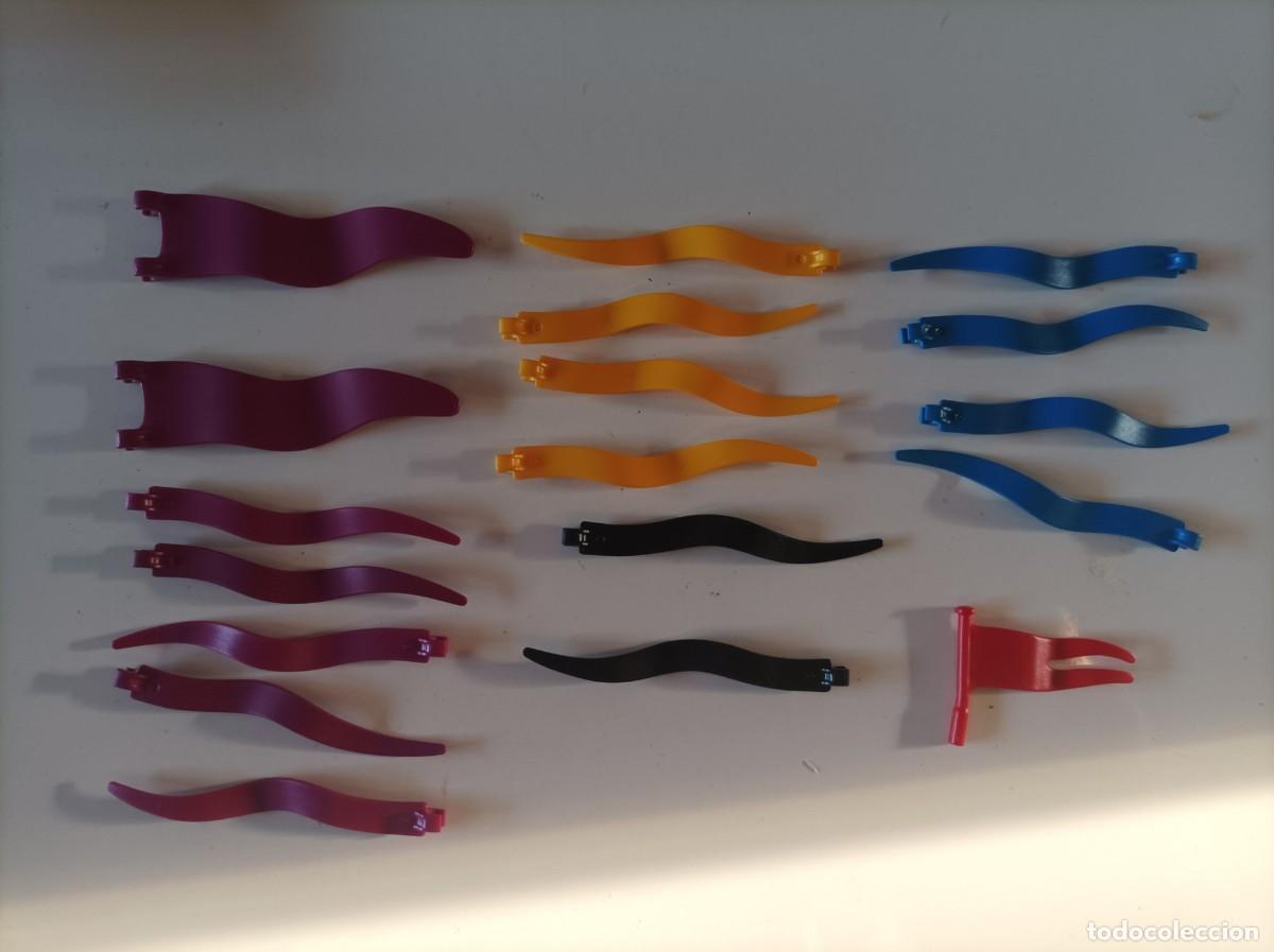 Playmobil: LOTE 18 BANDERINES MEDIEVALES GUERREROS PLAYMOBIL . MUY BUEN ESTADO