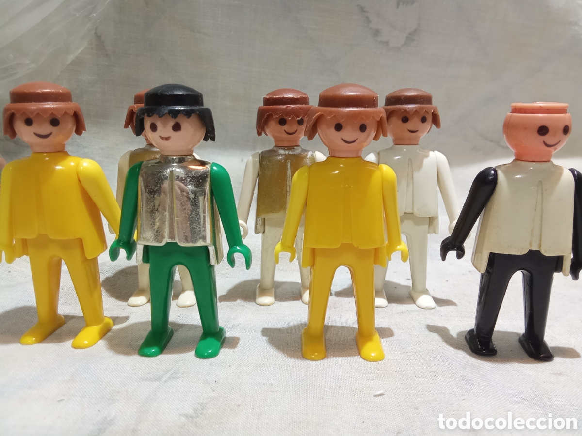 Playmobil: LOTE DE 7 CLICKS DE FAMOBIL