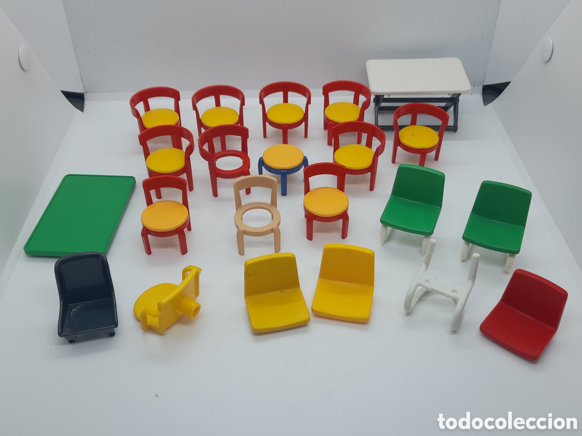 Playmobil: PLAYMOBIL. LOTE DE SILLAS - Foto 1