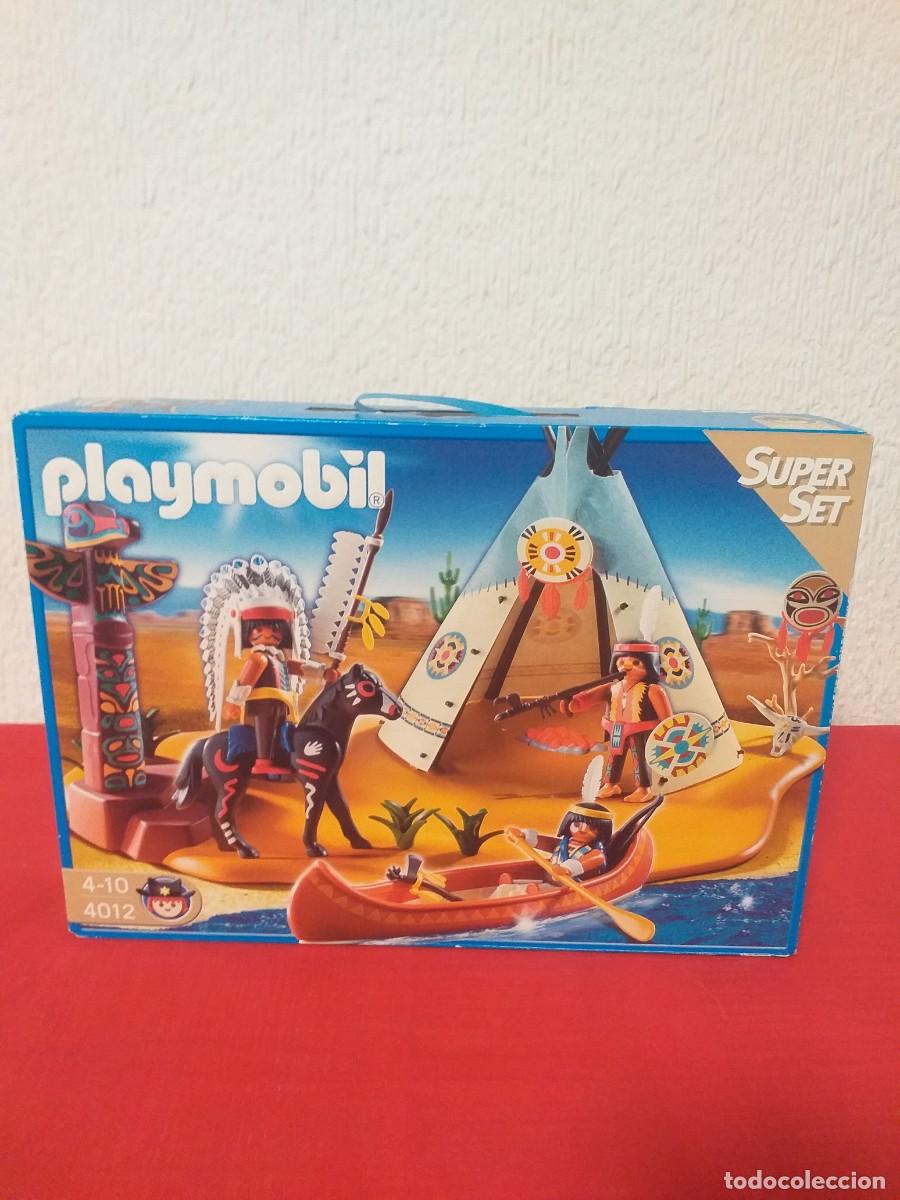 Playmobil: Playmobil ref.4012 poblado indio completo - Foto 1