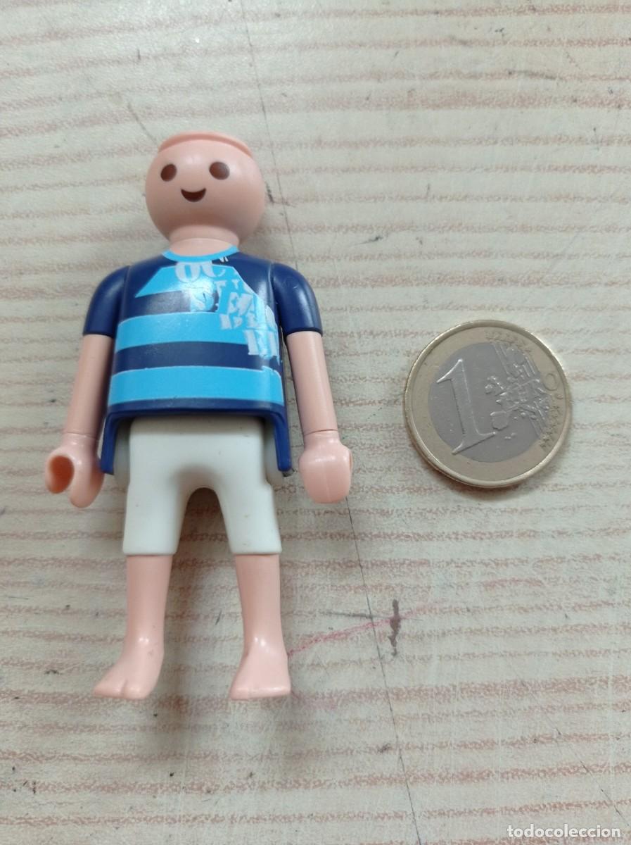 Playmobil: Figura Playmobil Piloto De Lancha Familiar Sin Pelo