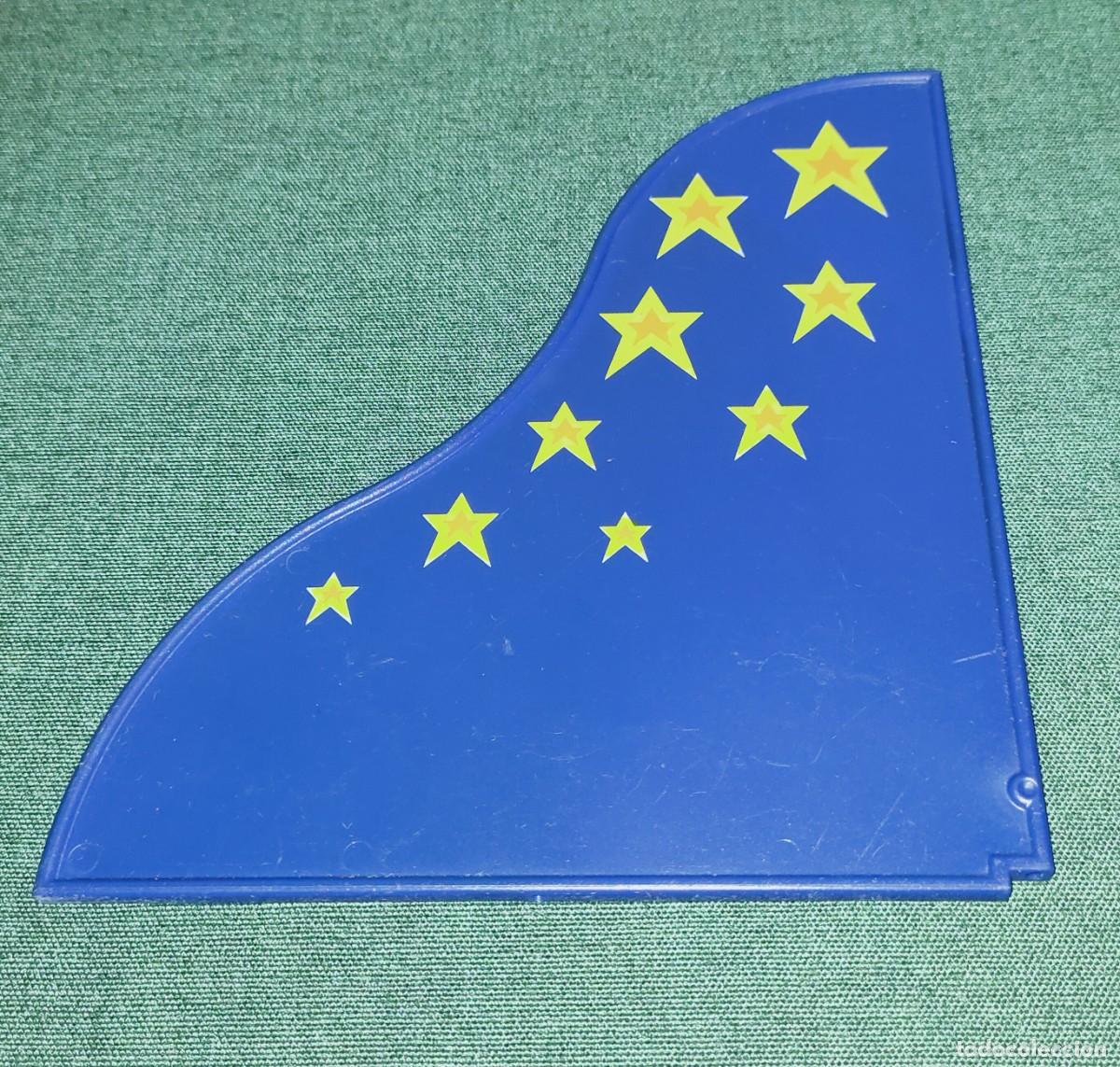 Playmobil: - PLAYMOBIL - PANEL LATERAL AZUL CON ESTRELLAS CIRCO ROMANI - REF. 3720 - - Foto 1