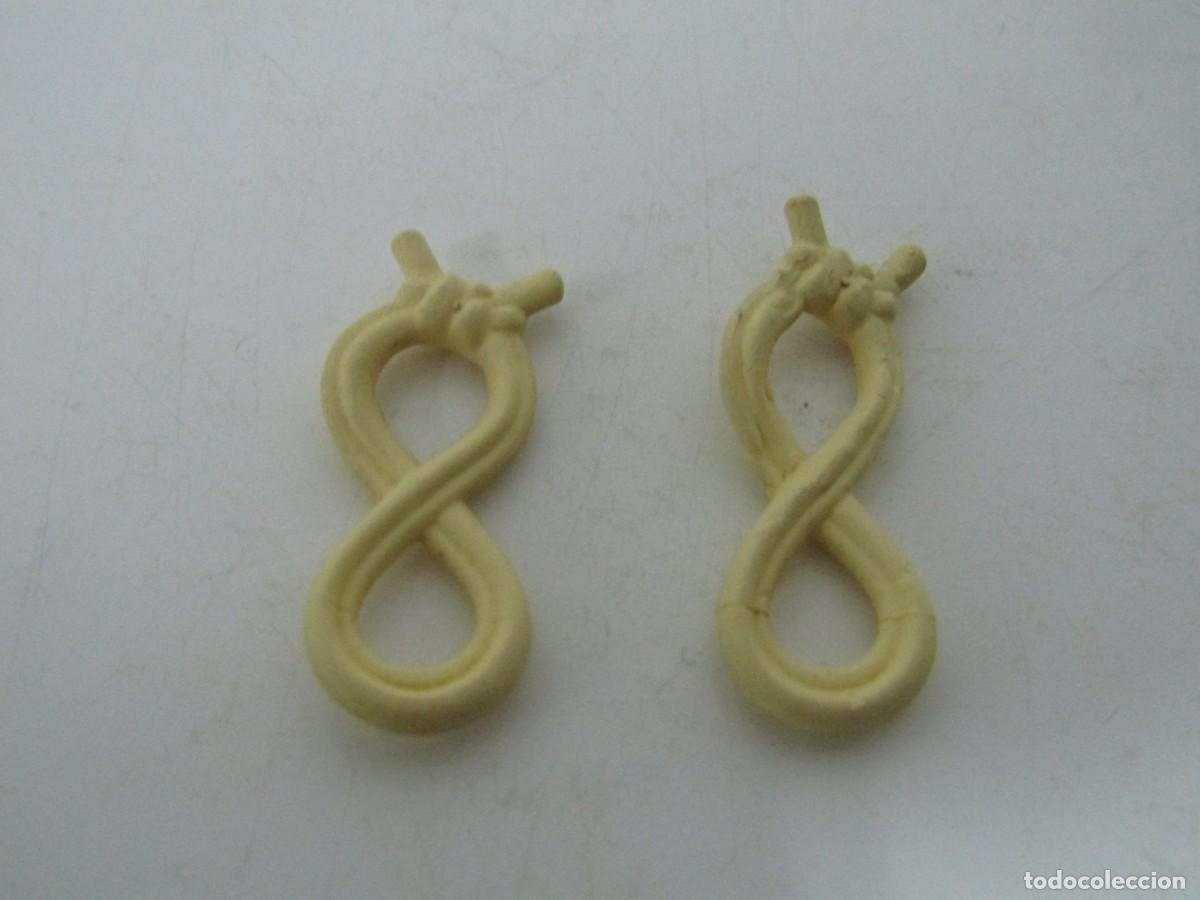 Playmobil: JUEGO DE 2 CUERDAS BLANCAS PARA JABALI CAZADORES MEDIEVALES PLAYMOBIL