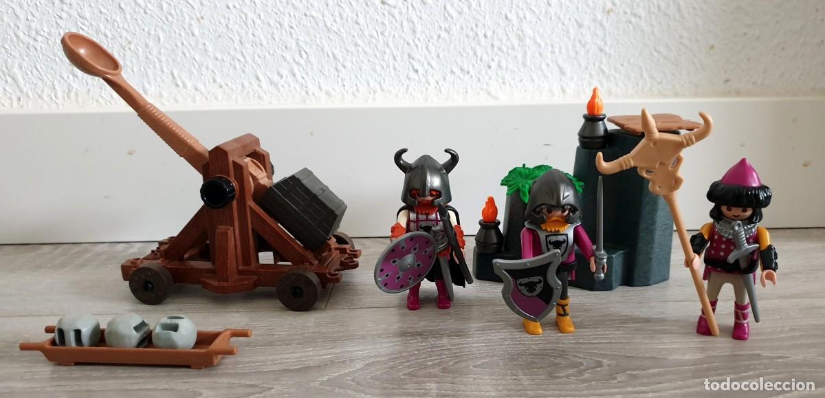 Playmobil: PLAYMOBIL BARBAROS CON CATAPULTA REF. 4438 - Foto 9