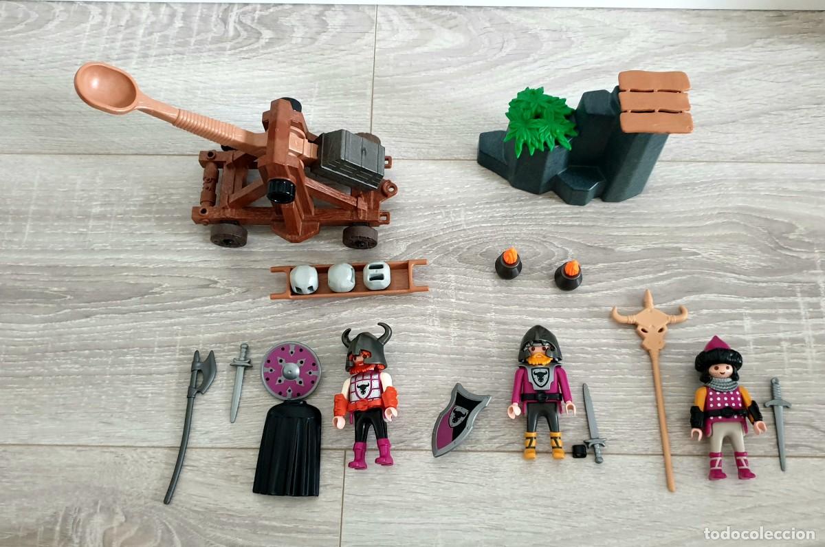 Playmobil: PLAYMOBIL BARBAROS CON CATAPULTA REF. 4438 - Foto 10
