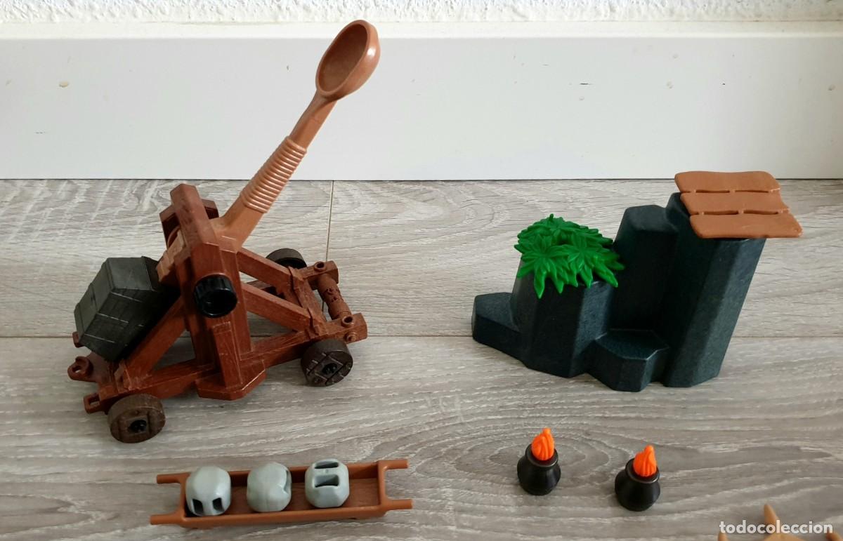 Playmobil: PLAYMOBIL BARBAROS CON CATAPULTA REF. 4438 - Foto 12